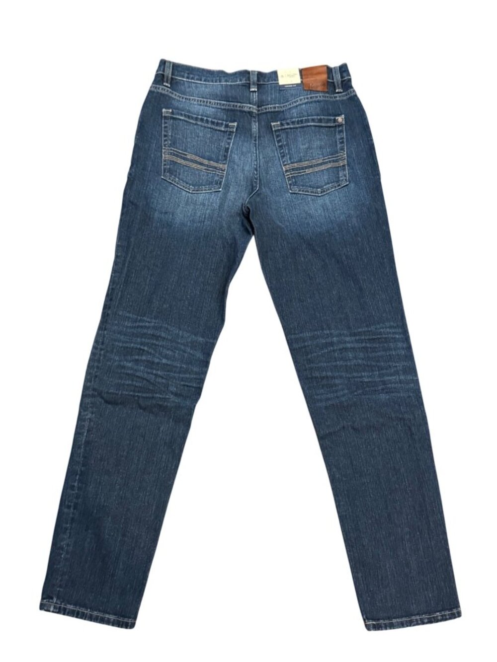 Original Penguin Tapered Fit Mens Jeans 29x32 Dark Wash Denim Made In Mexico